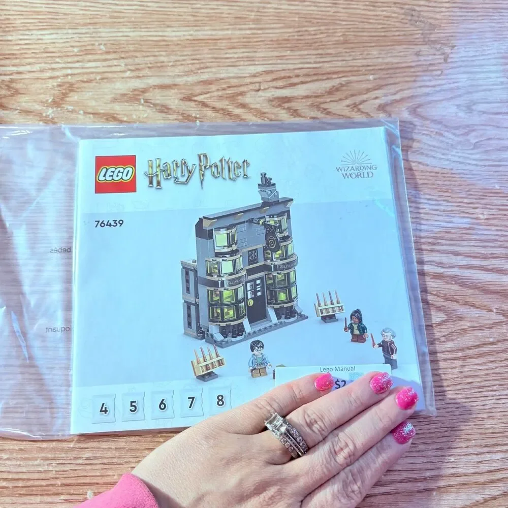 Lego Harry Potter Madam Malkin's Set 76439 Building Instruction Manuals Booklets